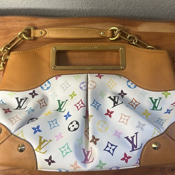 Louis Vuitton Multicolore Monogram Judy MM Murakami - Picture 11 of 12